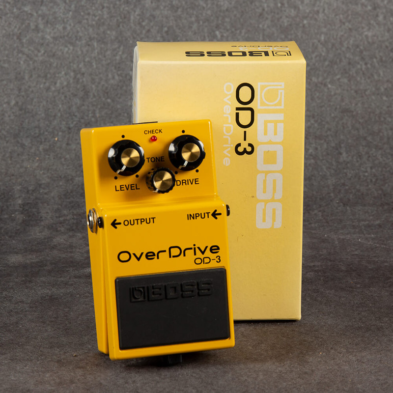Boss OD-3 OverDrive Pedal - Boxed - 2nd Hand