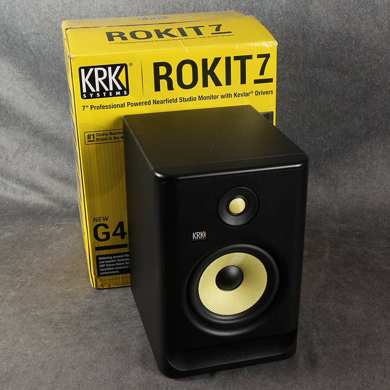 KRK Rokit RP7 G4 Studio Monitor - Boxed - Ex Demo