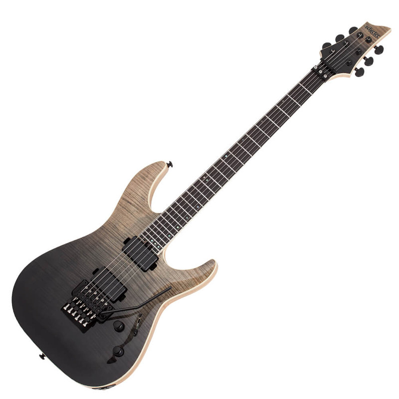 Schecter C-1 FR SLS Elite - Black Fade Burst