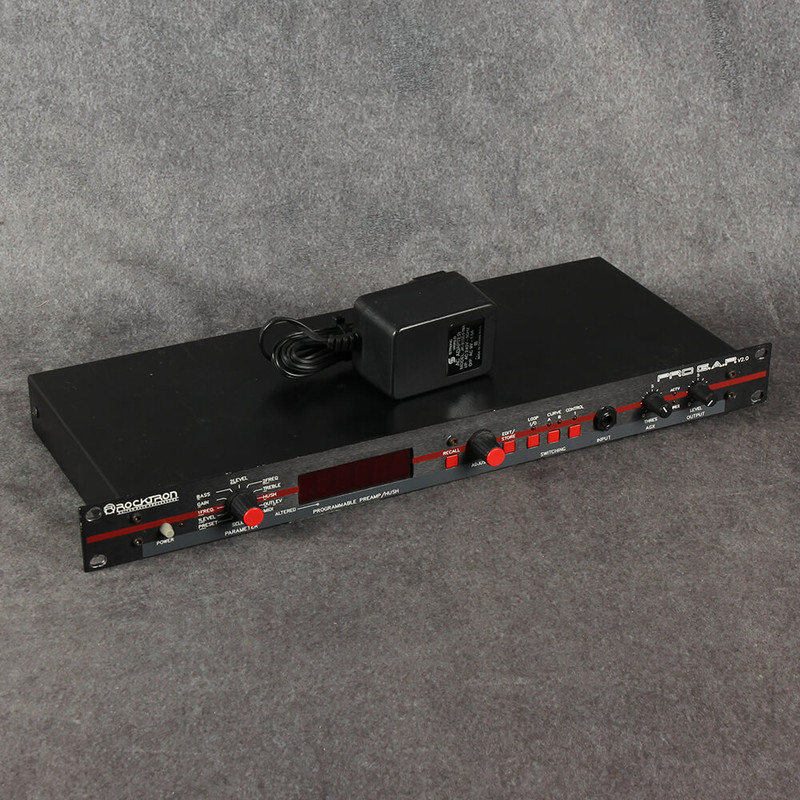 Rocktron Pro GAP v2 Guitar Preamp - PSU - 2nd Hand