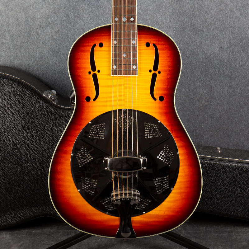 National Estralita Deluxe Resonator - Hard Case - 2nd Hand National Estralita Deluxe Resonator - Hard Case - 2nd Hand