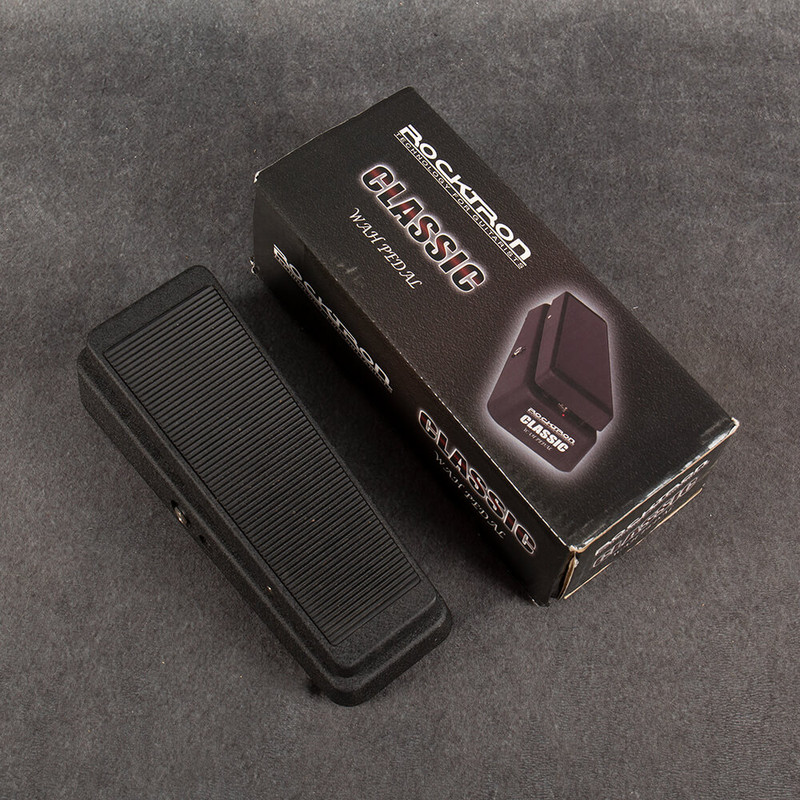 Rocktron Classic Wah Pedal - Boxed - 2nd Hand Rocktron Classic Wah Pedal - Boxed - 2nd Hand