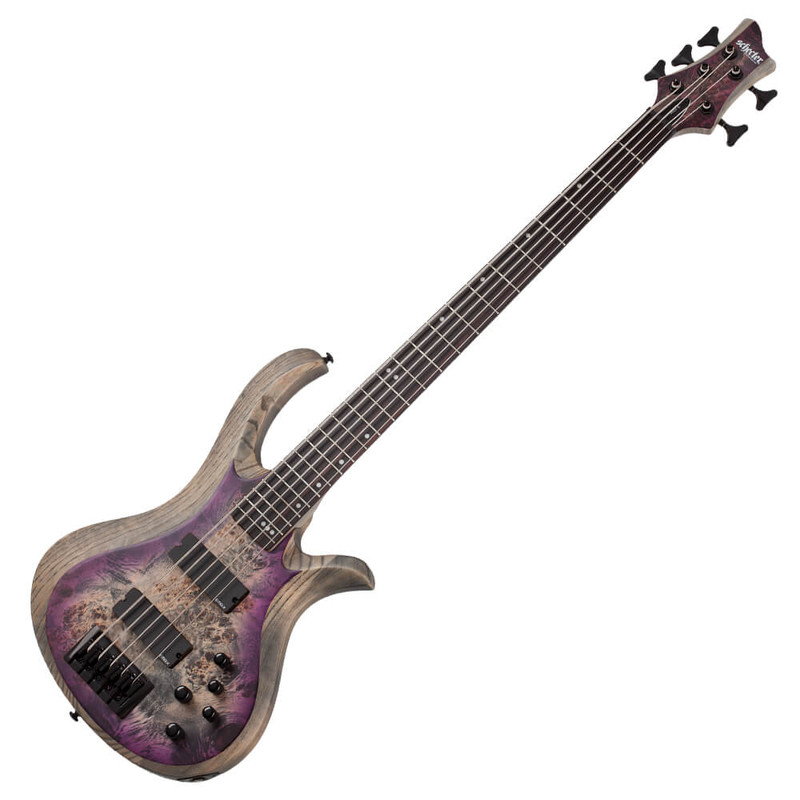 Schecter Riot-5 Bass - Aurora Burst