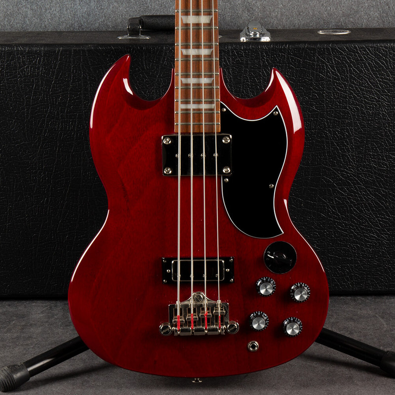 Epiphone EB-3 SG Bass - Cherry - Hard Case - 2nd Hand Epiphone EB-3 SG Bass - Cherry - Hard Case - 2nd Hand