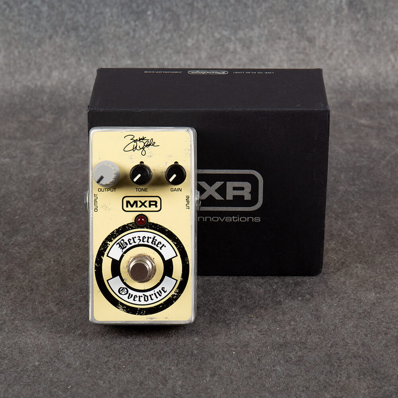 MXR ZW44 Berzerker Overdrive Pedal - Boxed - 2nd Hand