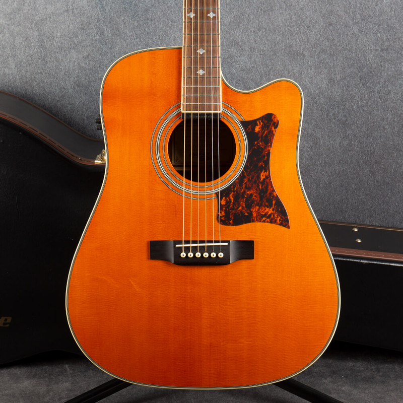 Epiphone Masterbilt DR-500MCE Acoustic-Electric - Natural - Hard Case - 2nd Hand