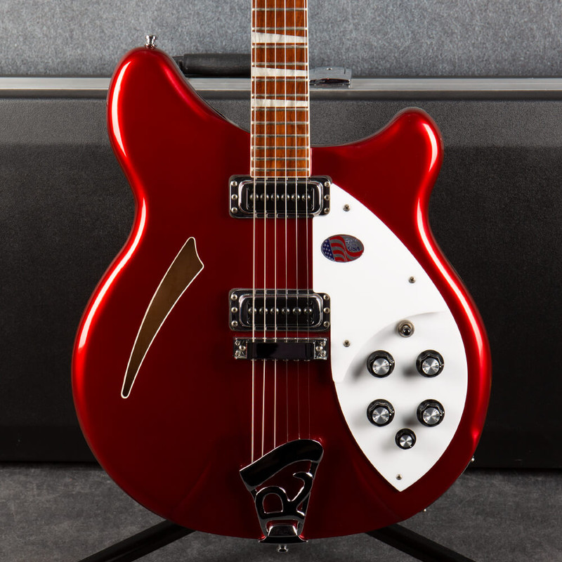 Rickenbacker 360 Limited Edition - Pillar Box Red - Hard Case - 2nd Hand