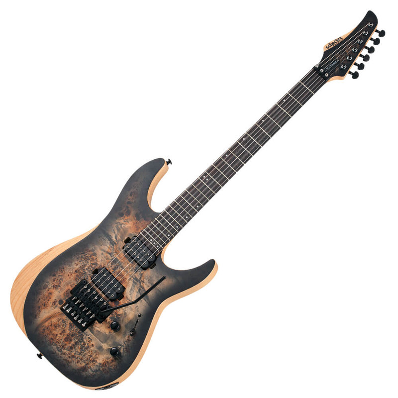 Schecter Reaper-6 FR - Charcoal Burst Schecter Reaper-6 FR - Charcoal Burst