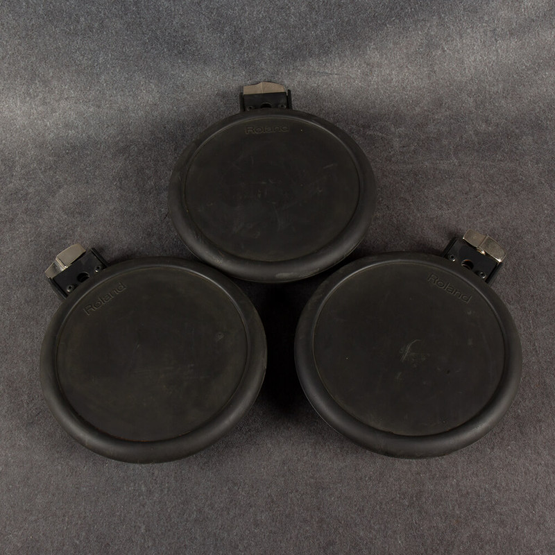 Roland PD-8A Dual Trigger V-Drum Pad - Set of 3 - 2nd Hand Roland PD-8A Dual Trigger V-Drum Pad - Set of 3 - 2nd Hand