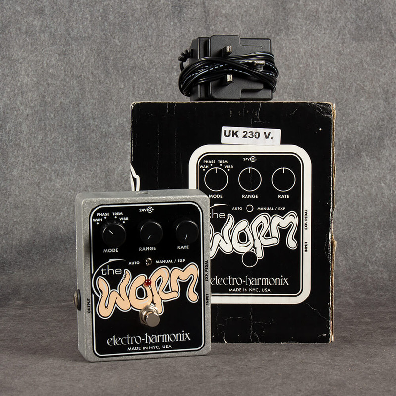 Electro-Harmonix The Worm Pedal - Box & PSU - 2nd Hand