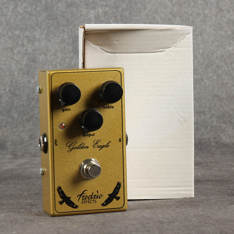 Fredric Effects Golden Eagle Overdrive - Boxed - 2nd Hand Fredric Effects Golden Eagle Overdrive - Boxed - 2nd Hand