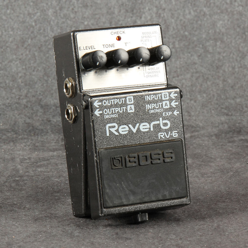 Boss RV-6 Reverb Pedal - 2nd Hand