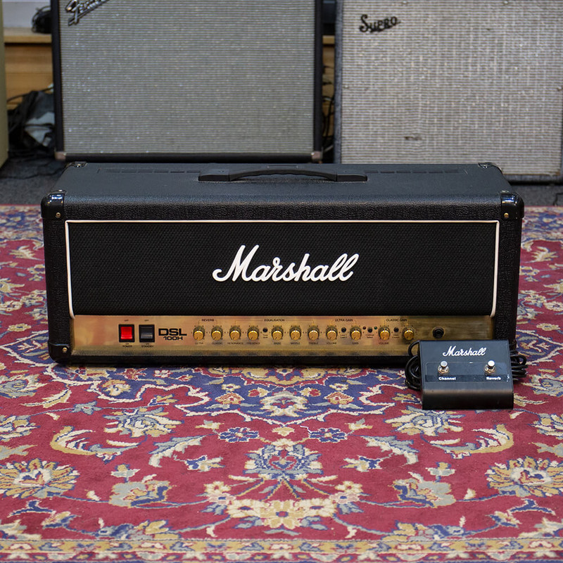Marshall DSL100H Valve Guitar Head - Footswitch **COLLECTION ONLY** - 2nd Hand Marshall DSL100H Valve Guitar Head - Footswitch **COLLECTION ONLY** - 2nd Hand