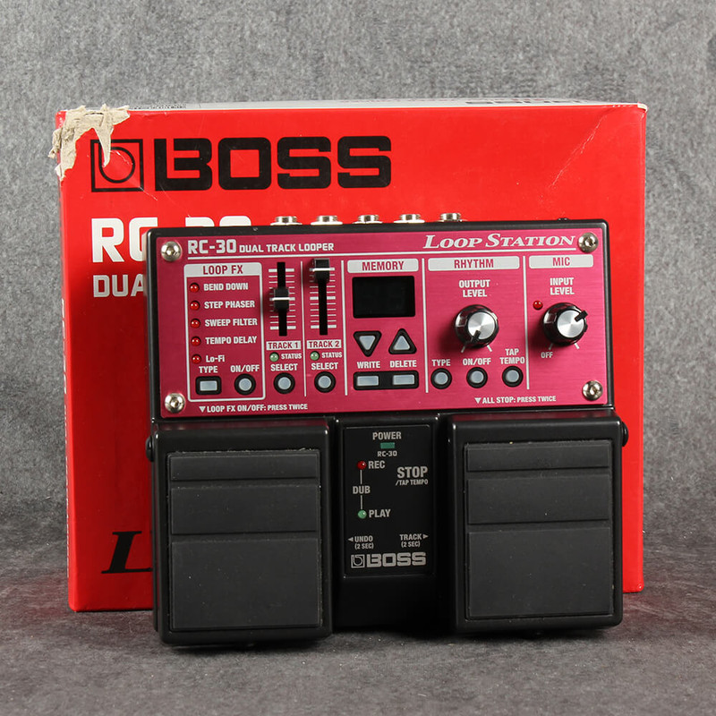 Boss RC-30 Loop Station Pedal - Boxed - 2nd Hand