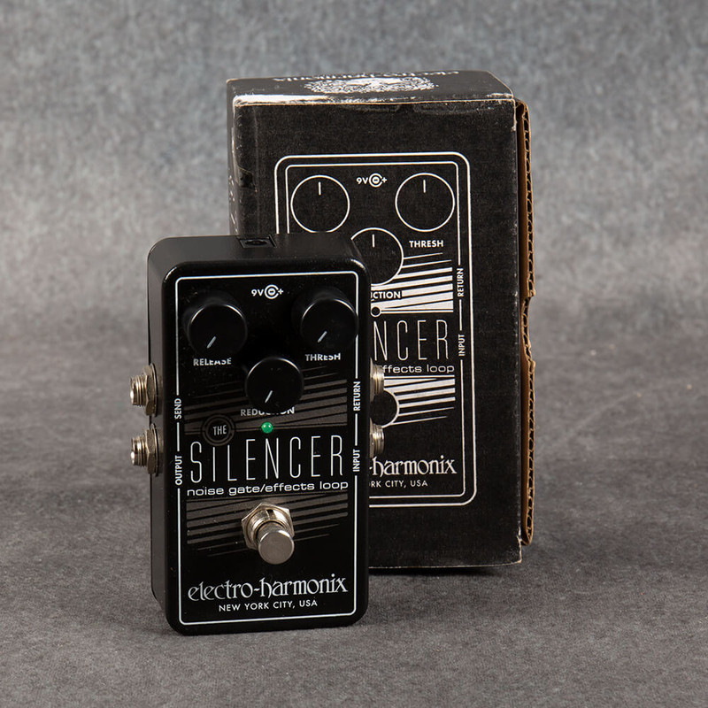 Electro-Harmonix Silencer Noise Gate Effects Loop Pedal - Boxed - 2nd Hand