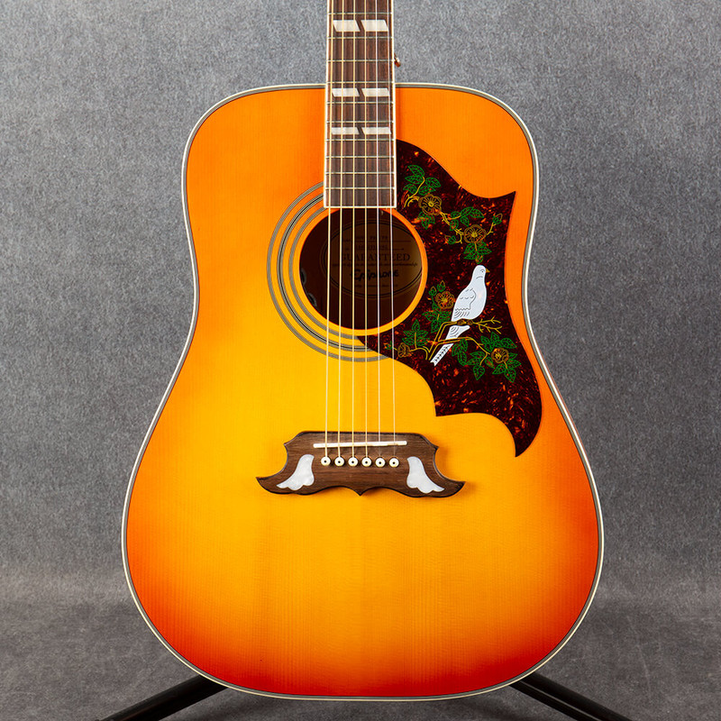 Epiphone Dove Pro Electro-Acoustic - Violin Burst **COLLECTION ONLY** - 2nd Hand