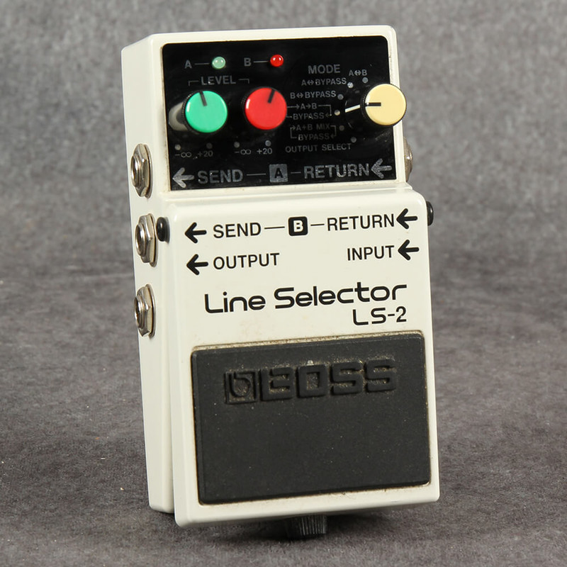 Boss LS-2 Line Selector Pedal - 2nd Hand (124049)
