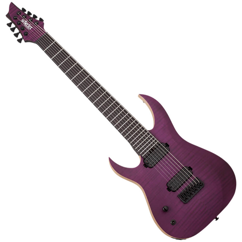 Schecter John Browne Tao-8 LH - Satin Trans Purple Schecter John Browne Tao-8 LH - Satin Trans Purple