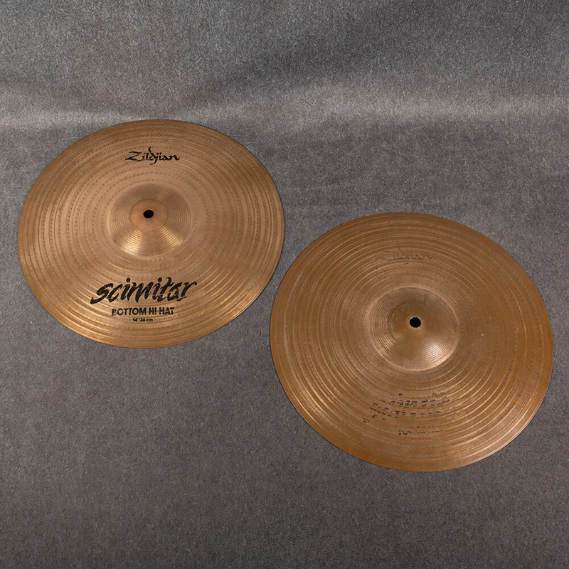 Zildjian Scimitar Hi Hats 14 - 2nd Hand