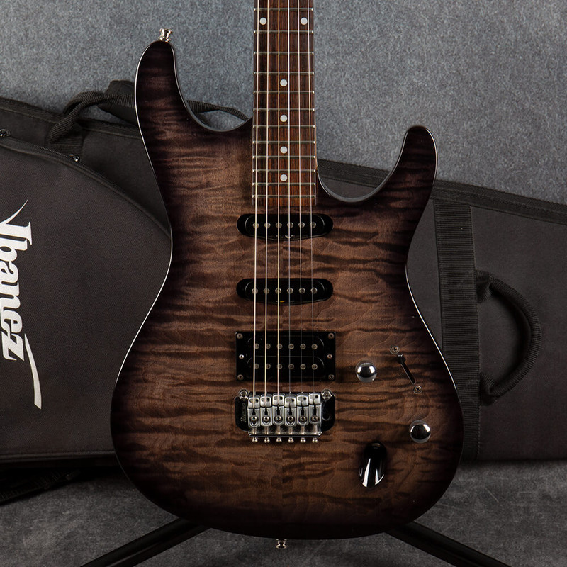 Ibanez SA160FM - Transparent Grey Burst - Gig Bag - 2nd Hand Ibanez SA160FM - Transparent Grey Burst - Gig Bag - 2nd Hand