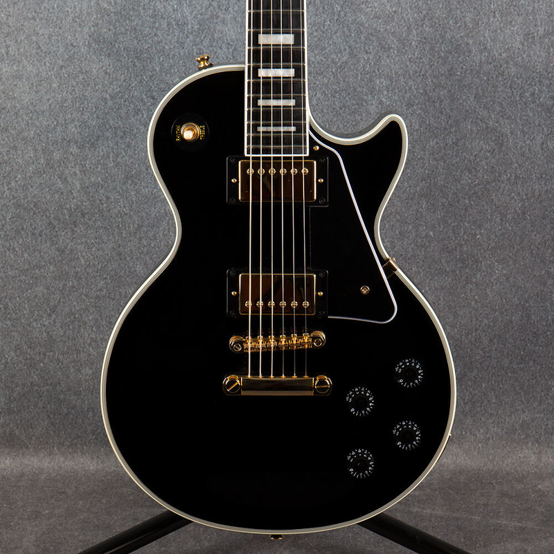 Epiphone Les Paul Custom - Ebony - 2nd Hand (124369) Epiphone Les Paul Custom - Ebony - 2nd Hand (124369)