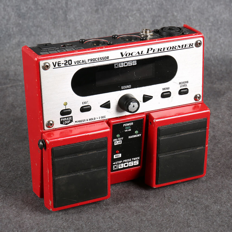 Boss VE-20 Vocal Performer Vocal Effects Processor - 2nd Hand