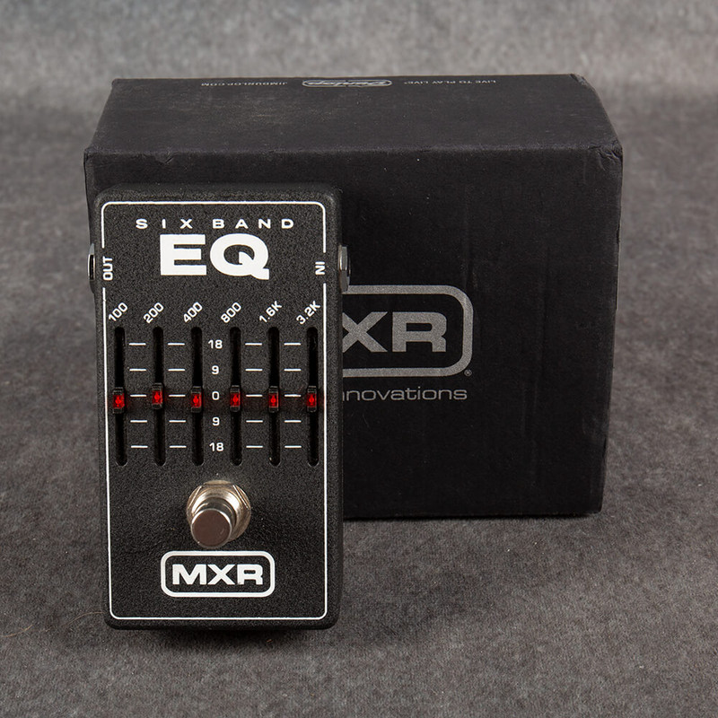 MXR 6 Band EQ Pedal - Boxed - 2nd Hand