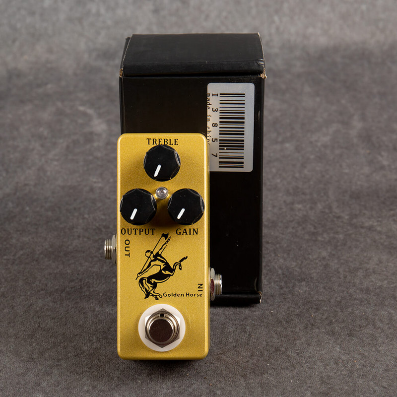 Mosky Golden Horse Pedal - Boxed - 2nd Hand Mosky Golden Horse Pedal - Boxed - 2nd Hand