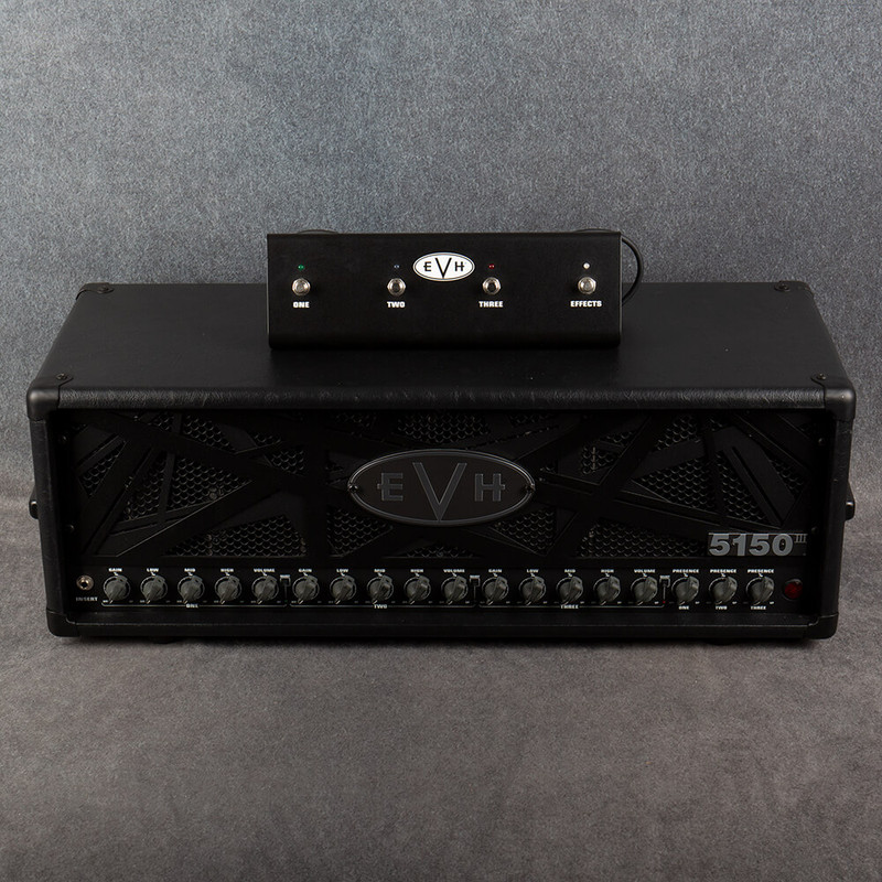 EVH 5150 III 100S Stealth Head - Footswitch **COLLECTION ONLY** - 2nd Hand EVH 5150 III 100S Stealth Head - Footswitch **COLLECTION ONLY** - 2nd Hand