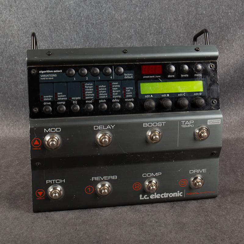 TC Electronic Nova System Multi Effects Pedal - 2nd Hand