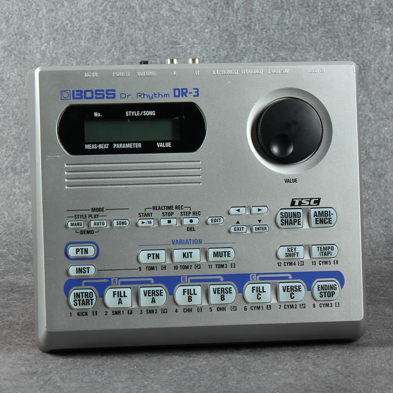 Boss DR-3 Dr. Rhythm Drum Machine - 2nd Hand