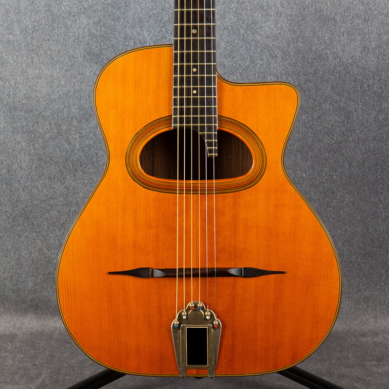 CSL Maccaferri 70s Gypsy Jazz Guitar D Hole Natural 2nd Hand