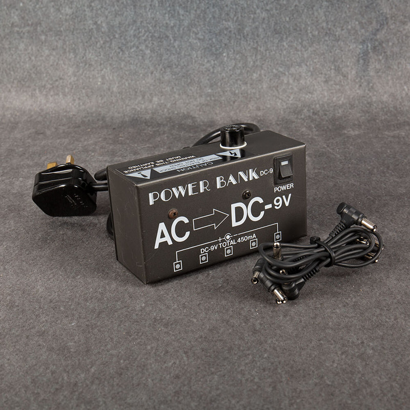Power Bank DC 9V 5-Way Power Supply Unit - 2nd Hand Power Bank DC 9V 5-Way Power Supply Unit - 2nd Hand