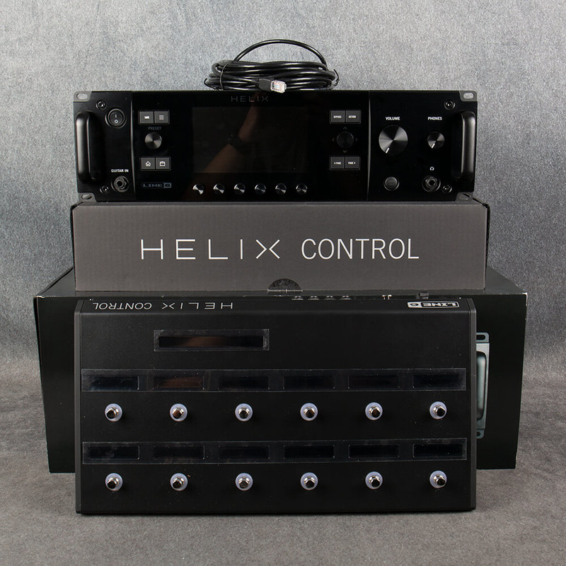 Line 6 Helix Rack and Controller - Box & PSU - 2nd Hand
