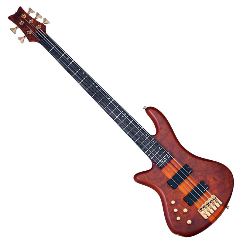 Schecter Stiletto Studio-5 LH - Honey Satin