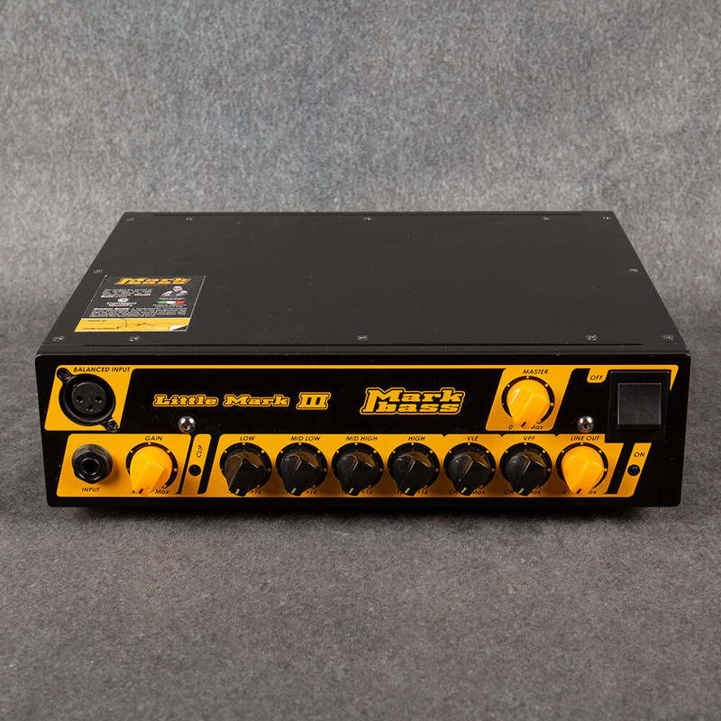 Markbass Little Mark III Bass Amp Head - 2nd Hand Markbass Little Mark III Bass Amp Head - 2nd Hand