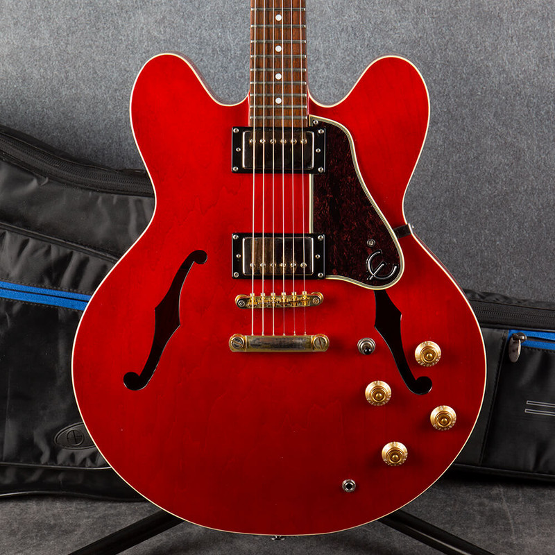Epiphone Dot - Cherry - Gig Bag - 2nd Hand