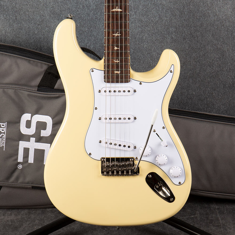 PRS John Mayer SE Silver Sky - Moon White - Gig Bag - 2nd Hand