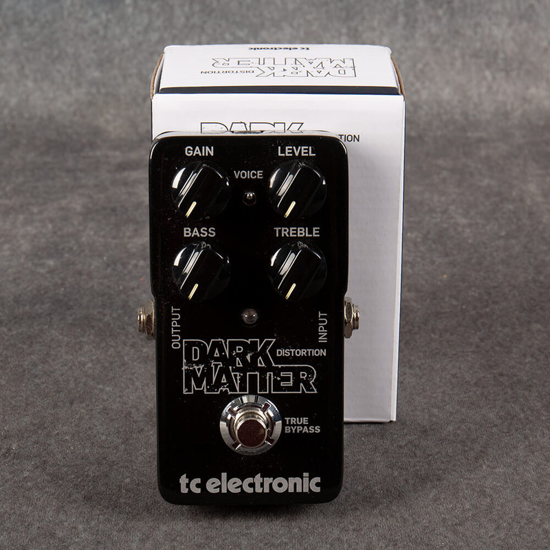TC Electronic Dark Matter Distortion Pedal - Boxed - 2nd Hand TC Electronic Dark Matter Distortion Pedal - Boxed - 2nd Hand