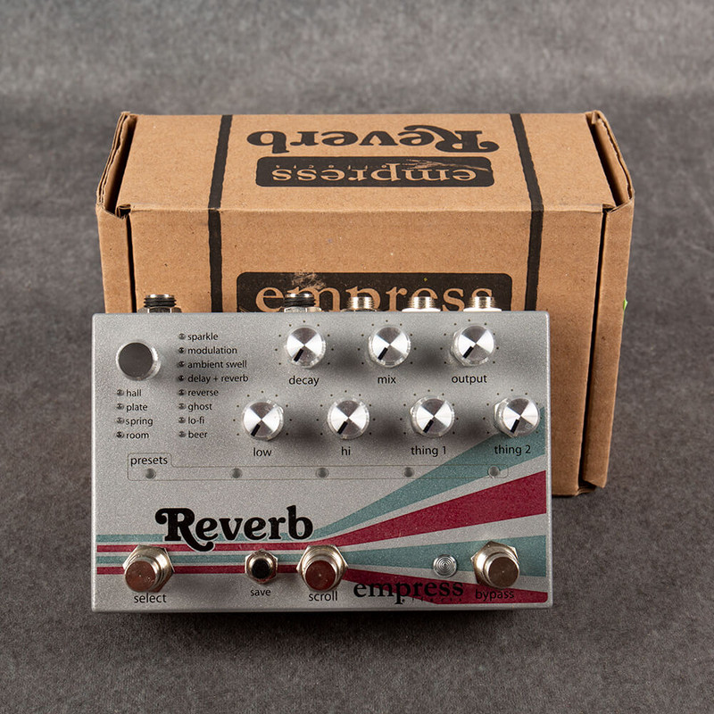 Empress Effects Reverb - Boxed - 2nd Hand