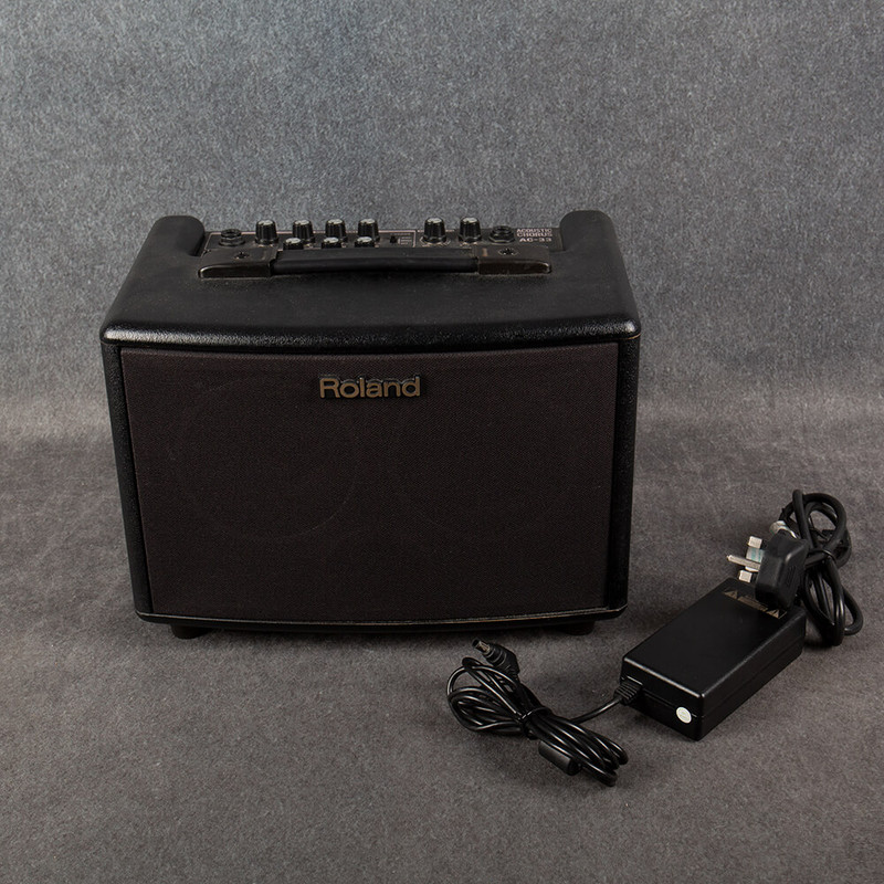 Roland AC-33 Acoustic Chorus Guitar Amplifier - PSU - 2nd Hand Roland AC-33 Acoustic Chorus Guitar Amplifier - PSU - 2nd Hand