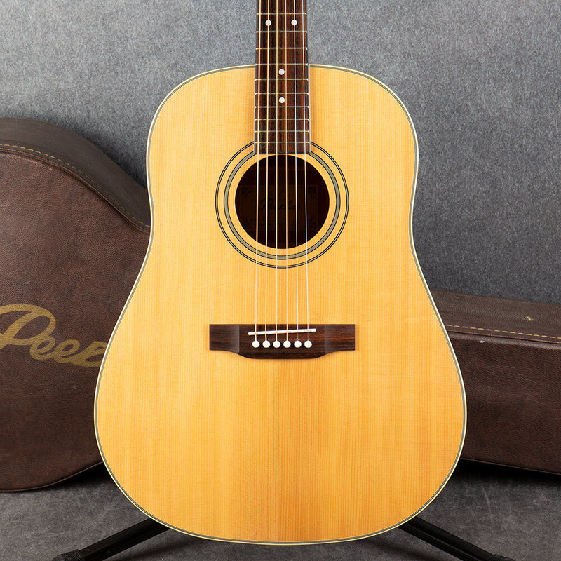 Peerless PDJ60 Solid Top Acoustic - Hard Case - 2nd Hand