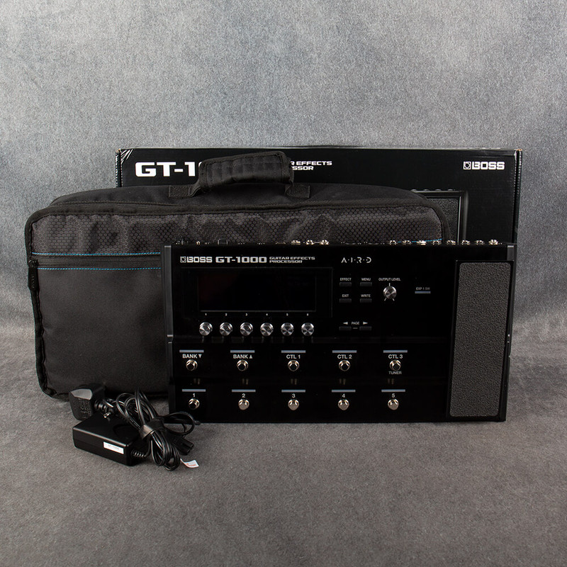 Boss GT-1000 Guitar Effects Processor - Box & PSU - 2nd Hand