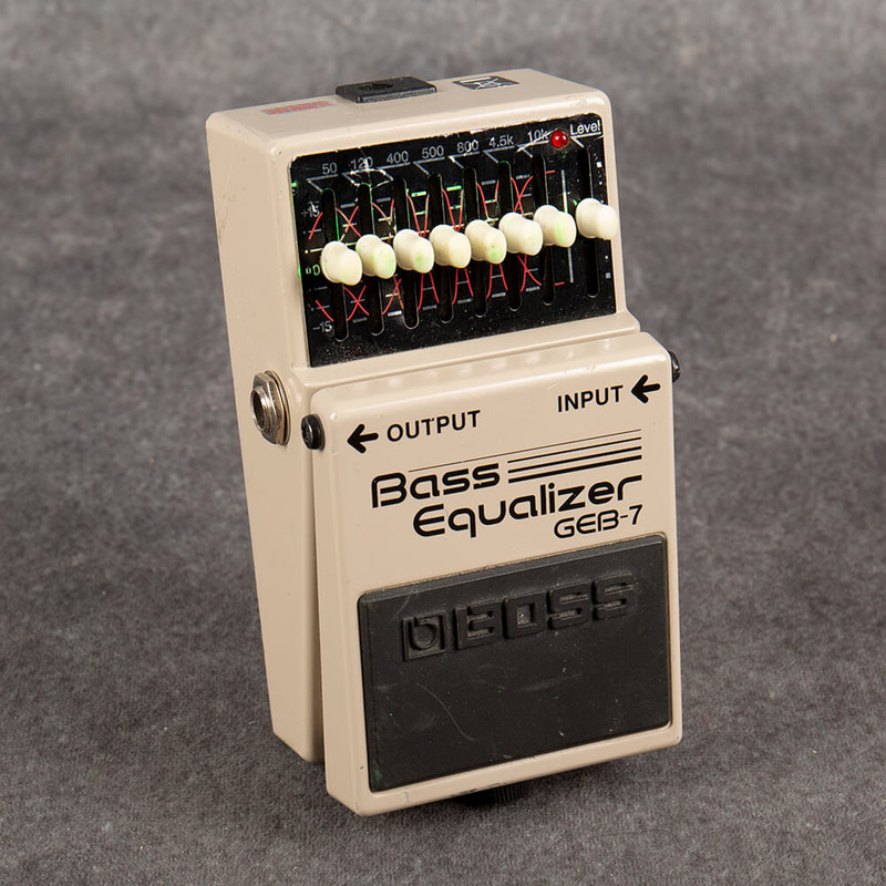 Boss GEB-7 Bass Equalizer - 2nd Hand