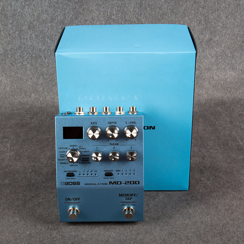 Boss MD-200 Modulation Pedal - Boxed - 2nd Hand Boss MD-200 Modulation Pedal - Boxed - 2nd Hand