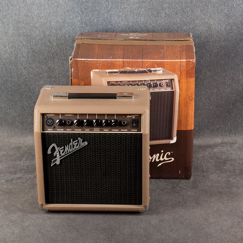 Fender Acoustasonic 15 Acoustic Combo - Boxed - 2nd Hand Fender Acoustasonic 15 Acoustic Combo - Boxed - 2nd Hand