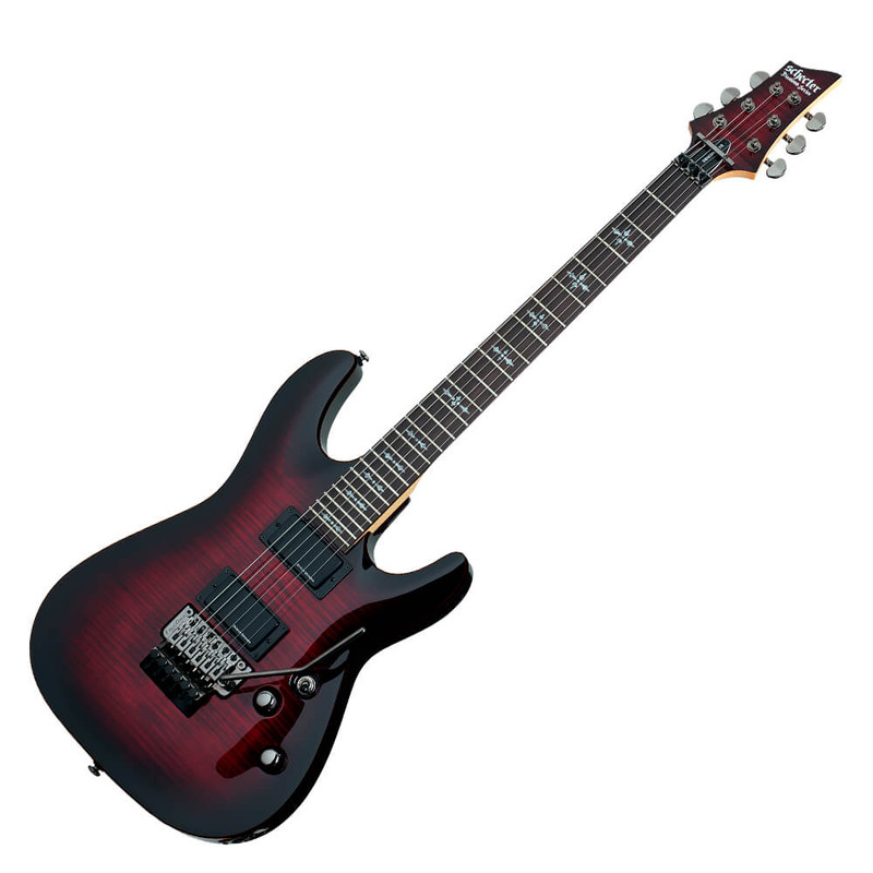Schecter Demon-6 FR - Crimson Red