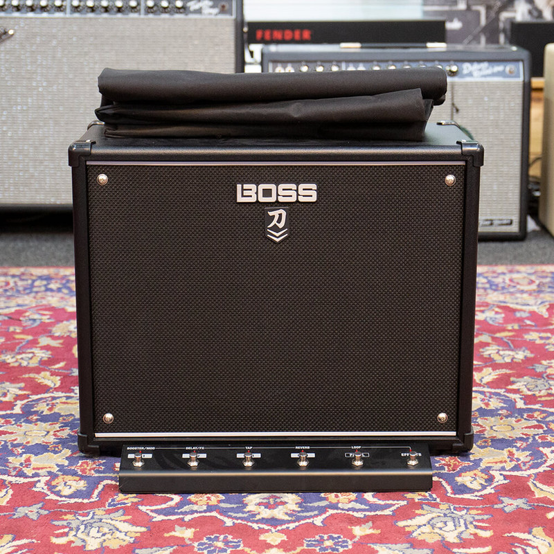 Boss Katana 100 Mk2 with GAFC Footswitch - Cover - 2nd Hand Boss Katana 100 Mk2 with GAFC Footswitch - Cover - 2nd Hand