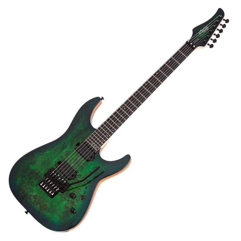 Schecter C-6 Pro FR - Aqua Burst