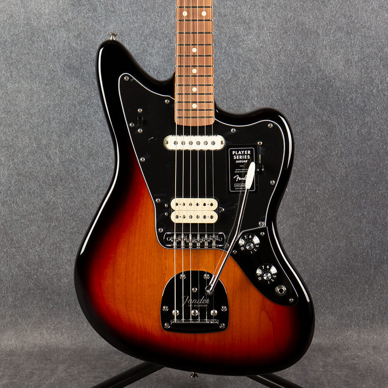 Fender Player Jaguar - 3-Colour Sunburst - Ex Demo Fender Player Jaguar - 3-Colour Sunburst - Ex Demo